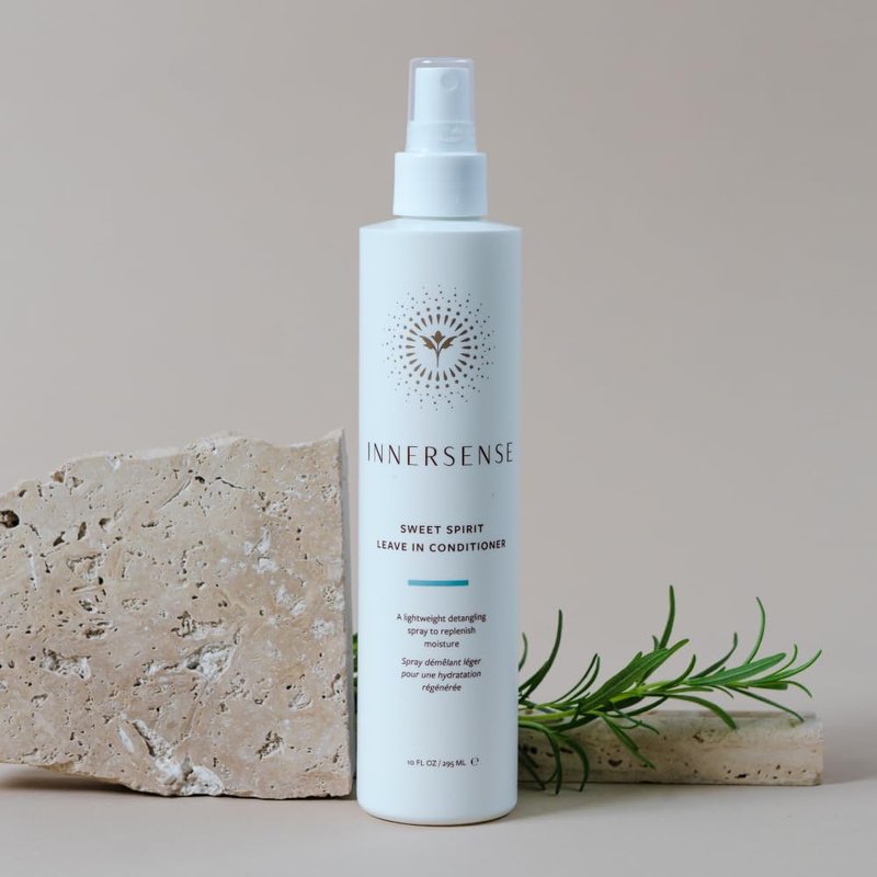 INNERSENSE Organic Beauty - Natural Sweet Spirit Leave-In Conditioner | Non-Toxic, Cruelty-Free, Clean Haircare (Full Size, 10 fl oz | 295 ml)
