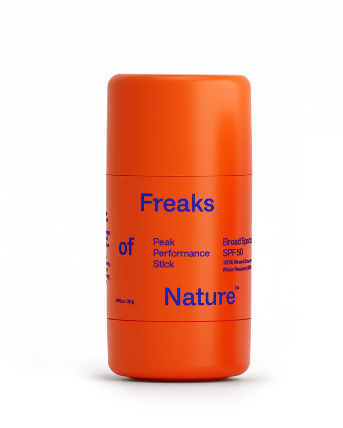 Freaks of Nature Sun Stick SPF 50 - 100% Mineral Sunscreen | Lightweight, Eco-Friendly, Reef-Safe | 0.70 oz