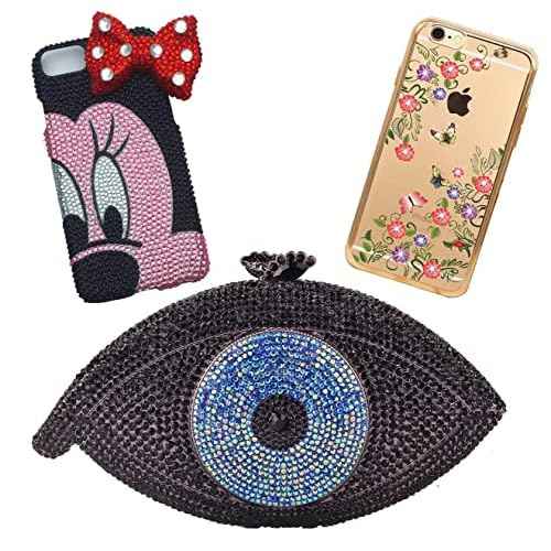 3000 Pieces SS12 3mm Flatback Rhinestones Clear Glass Round Gems Crystals for Nail Art DIY Crafts Clothes Shoes Bags £¨Dark Purple£©