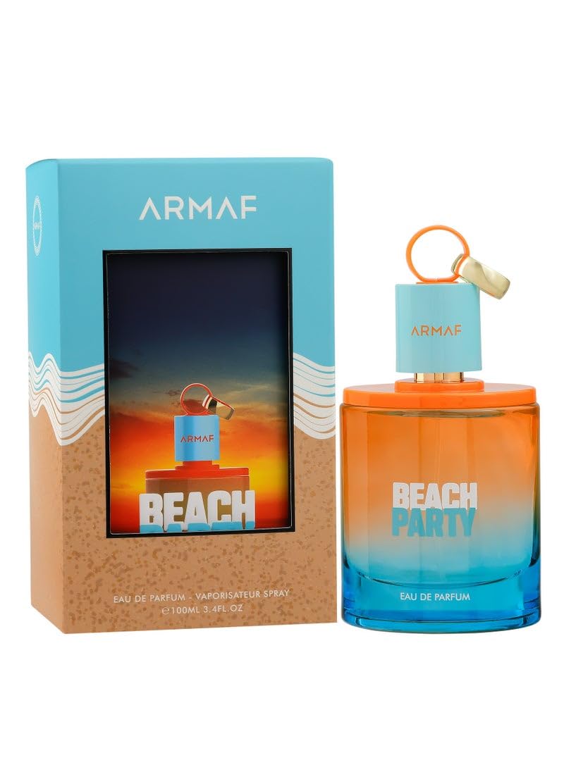 Armaf Beach Party Eau de Parfum Spray for Women - 3.4 Ounce Fragrance