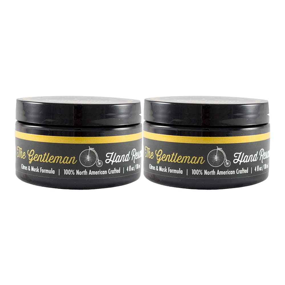Men's Hand Rescue 2-Pack - Citrus & Musk Scent | Vegan & Paraben-Free | Walton Wood Farm