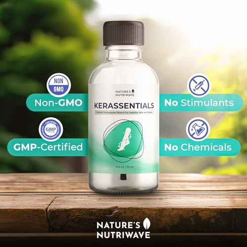Kerassentials Oil, 8-IN-1 Plant-Based Formula, Natural Ingredients | Made in USA, No Stimulants, Non-GMO ? 15ml, 1 Month Supply