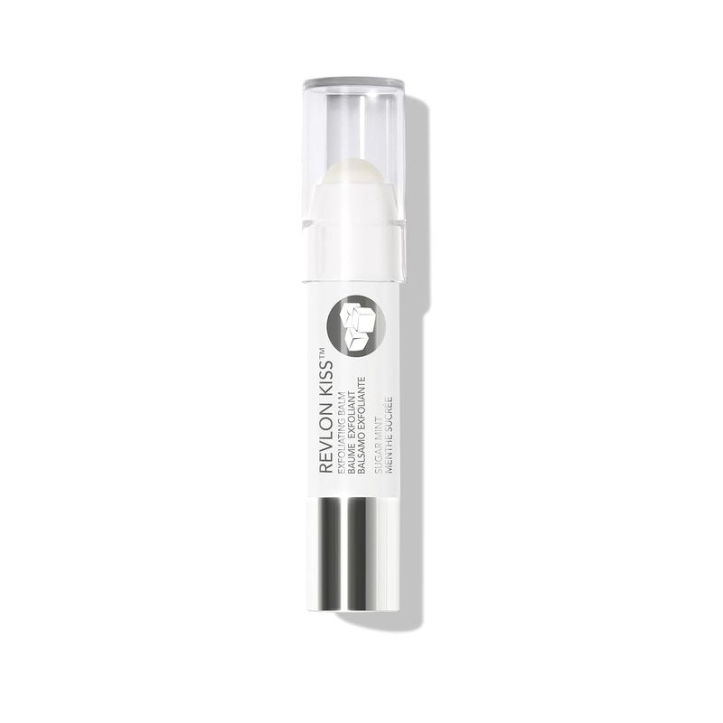 Revlon Kiss Sugar Scrub Lip Balm - Exfoliating Sugar Mint Formula | 24-Hour Hydration, 0.09 oz