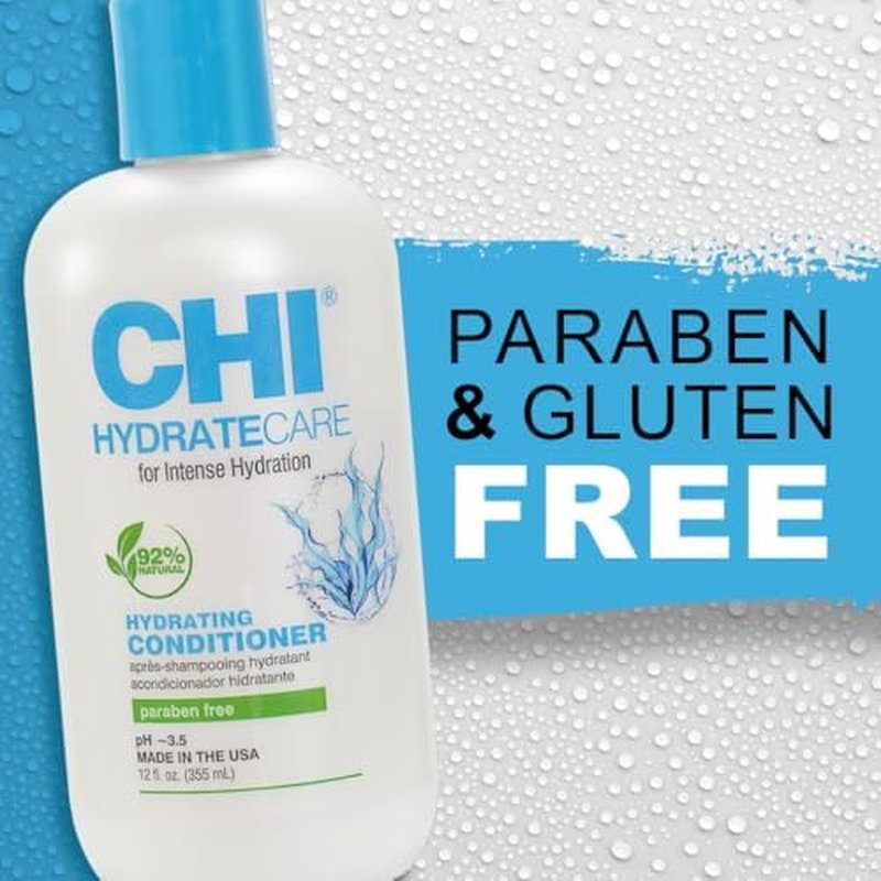 CHI HydrateCare Hydrating Conditioner - Moisture Balance & Damage Protection | 12 Oz