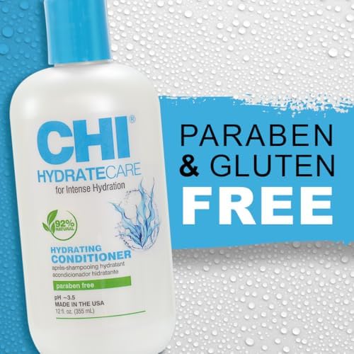 CHI HydrateCare Hydrating Conditioner - Moisture Balance & Damage Protection | 12 Oz