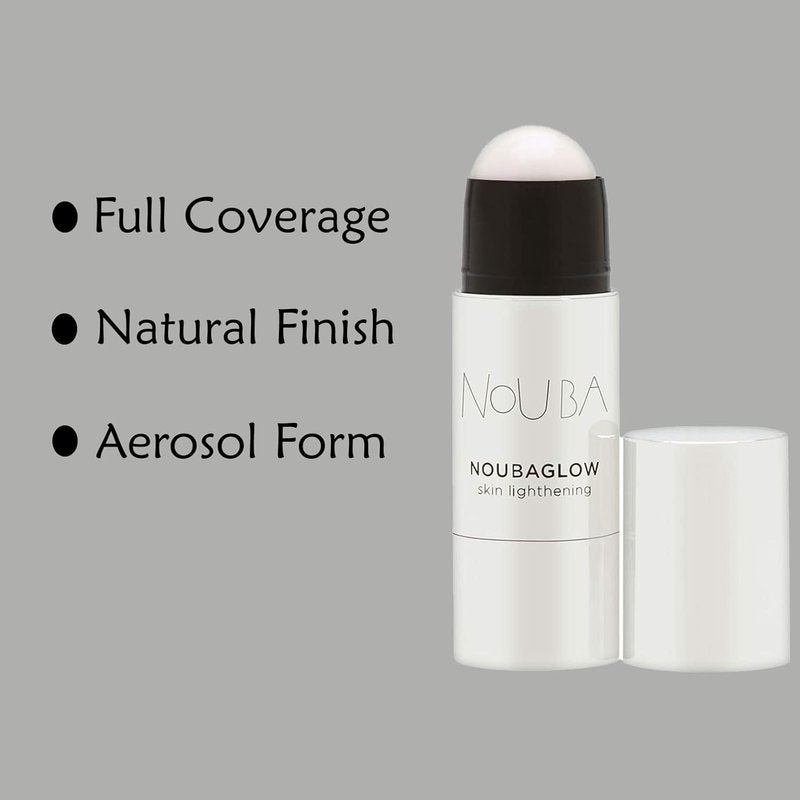 Nouba Skin Lightening Shimmer Stick - Effortless On-The-Go Shimmering Balm | 4.8ml/0.16oz