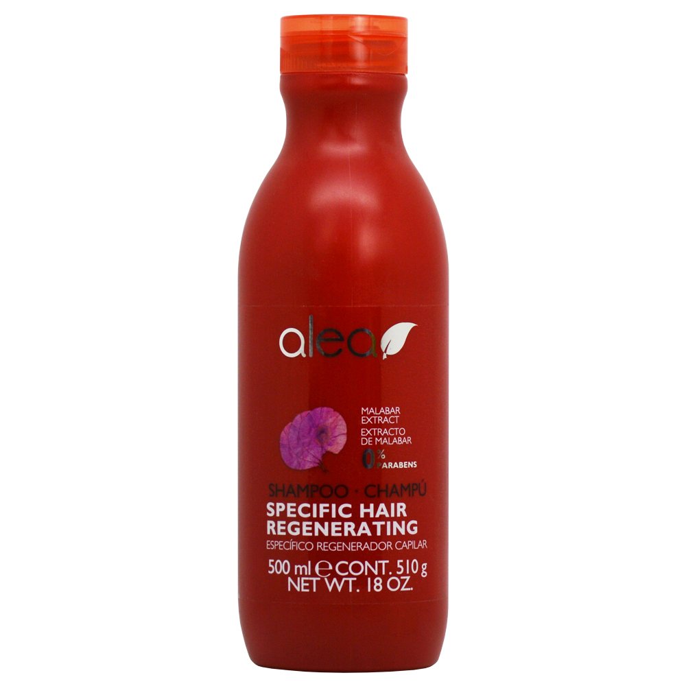 ALEA - Specific Hair Regenerating Shampoo - 500 ml - with Hops and Malabar Extract - Promotes Fuller and Voluminous Hair - Helps Strengthen the Hair Follicle - Paraben Free