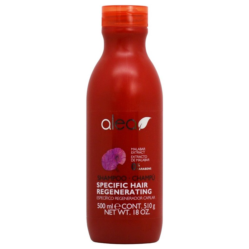 ALEA - Specific Hair Regenerating Shampoo - 500 ml - with Hops and Malabar Extract - Promotes Fuller and Voluminous Hair - Helps Strengthen the Hair Follicle - Paraben Free