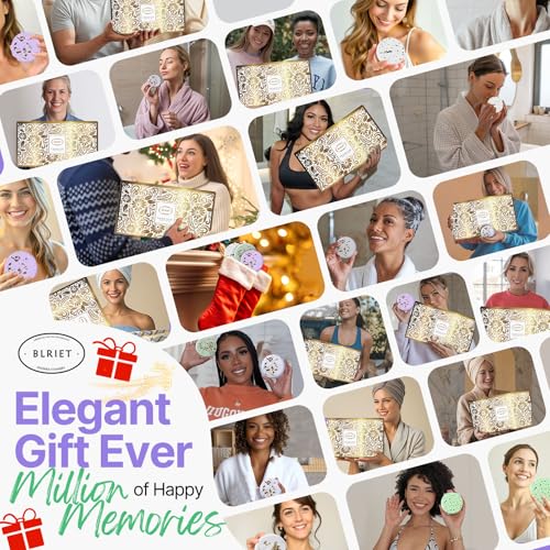 Shower Steamers Aromatherapy 18 Pack Gifts for Women Birthday Christmas Stocking Stuffers White Elephant Natural Essential Oils Stress Relief Mint Lavender Relaxation for Mom her him Men Teens Adults