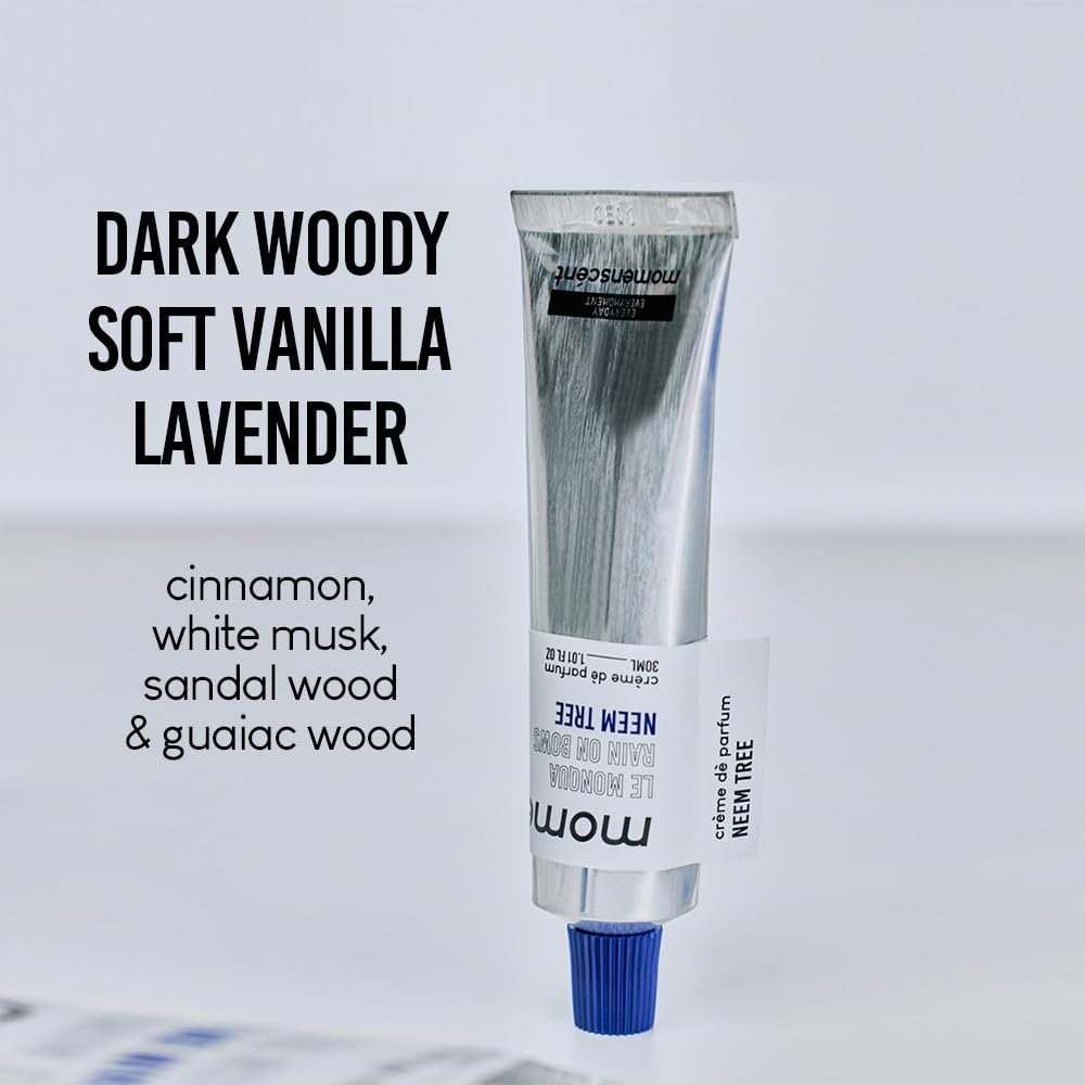 LE MONQUA Moisturizing Cream Perfume 1.01 fl oz - Hydrating Hand Treatment with Hyaluronic Acid & Vitamin B5, Citrus & Sandalwood Scent