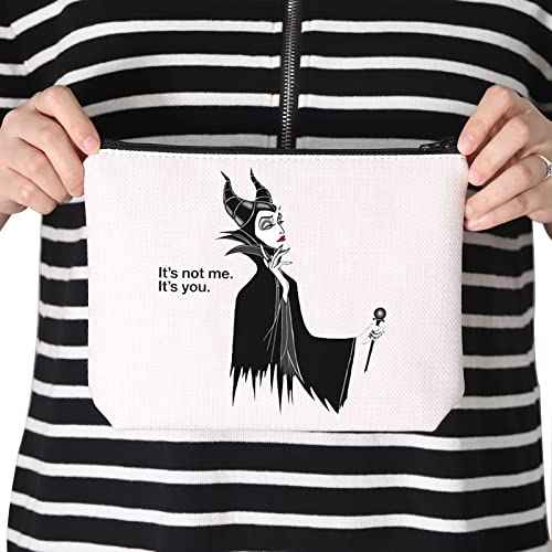 Villains Lover Gift It's Not Me It's You Villains fans Gift Zipper Pouch Makeup Bag (not me you)