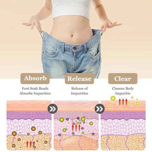 Bee Venom Foot Soak Beads, L-ymphatic Drainage & Foot Soak Beads for Foot Soaking Tub Pedicure Relief Foot (2Pack-14Pcs)