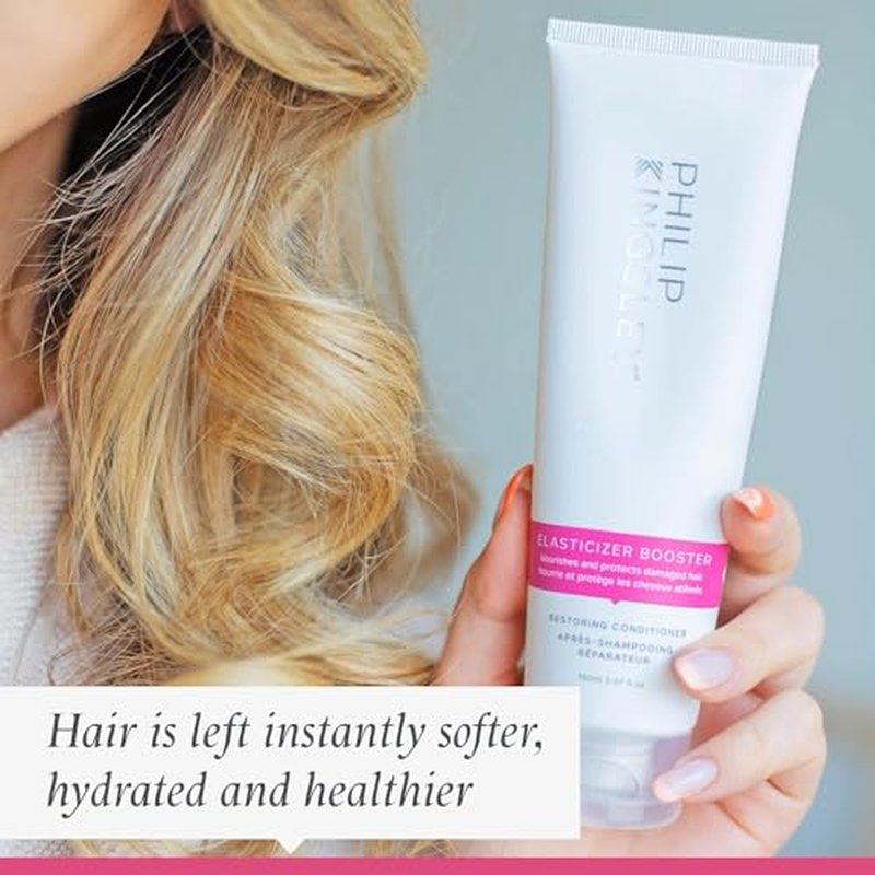 PHILIP KINGSLEY | Elasticized Booster Restoring Conditioner | Deep-Conditioning Hair Treatment for All Hair Types | Reduces Breakage and Frizz, Adds Shine, Bounce and Style | 5.74oz