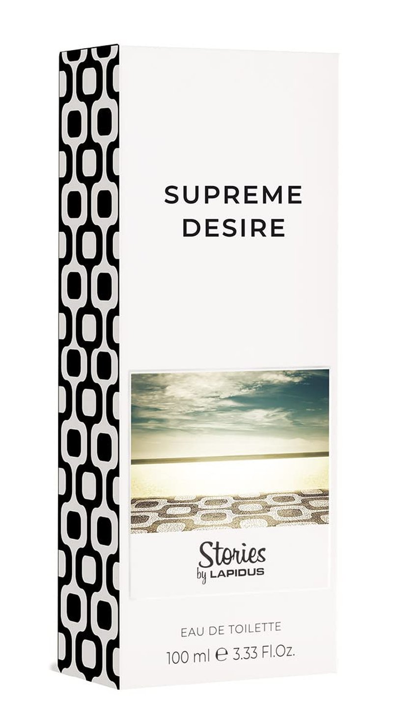 Supreme Desire by Ted Lapidus for Women - 3.33 oz EDT Spray