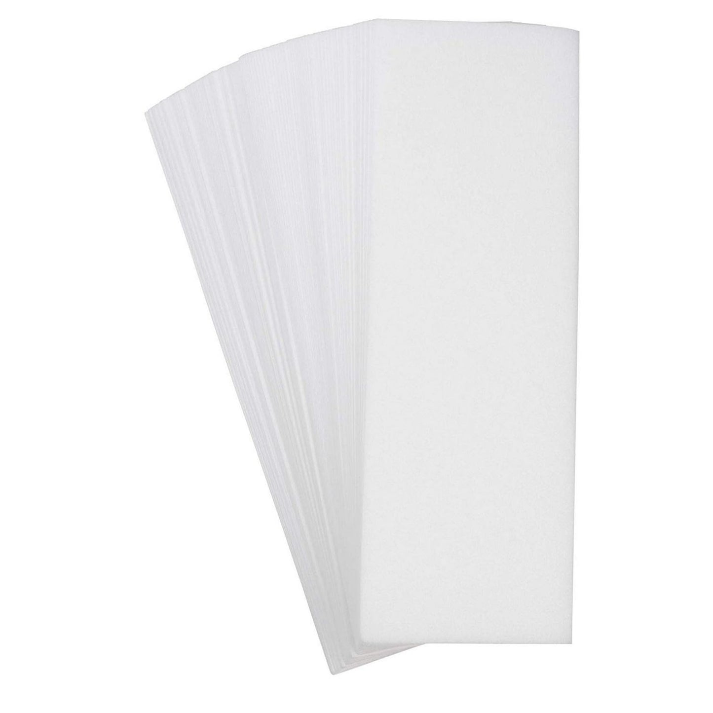 Juvale 800-Pack Wax Strips for Body and Facial Hair Removal - Non-Woven Depilatory Paper Sheets, Customizable Size, Smooth Surface, and Disposable (7.85x2.7 in)