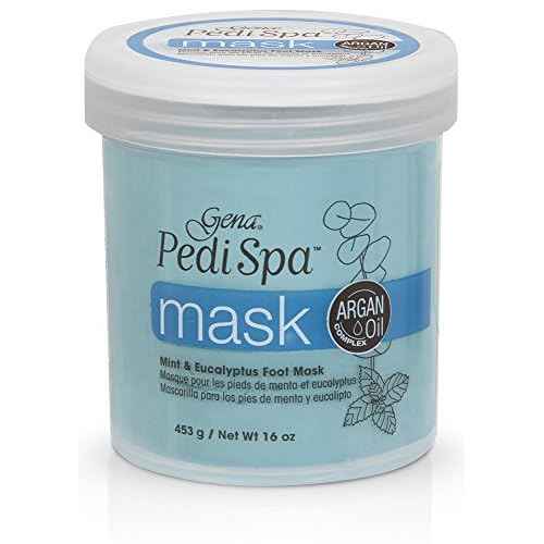 Gena Pedi Spa with Argan Oil Complex Pedi Spa Mask, 16 Ounce