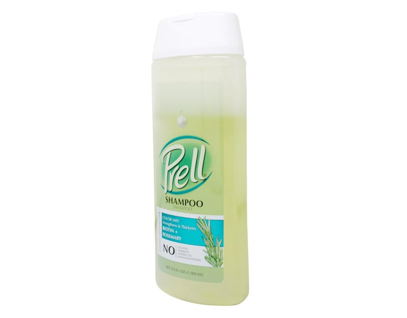 Prell Biotin + Rosemary Strengthens & Thickens Color Safe Shampoo for Fine, Damaged Hair 13.5 fl.oz