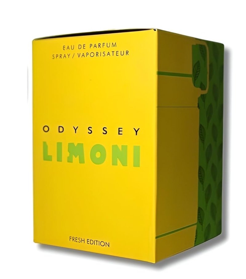 Armaf Odyssey Limoni Fresh for Unisex Eau De Parfum Spray, 3.4 Ounce