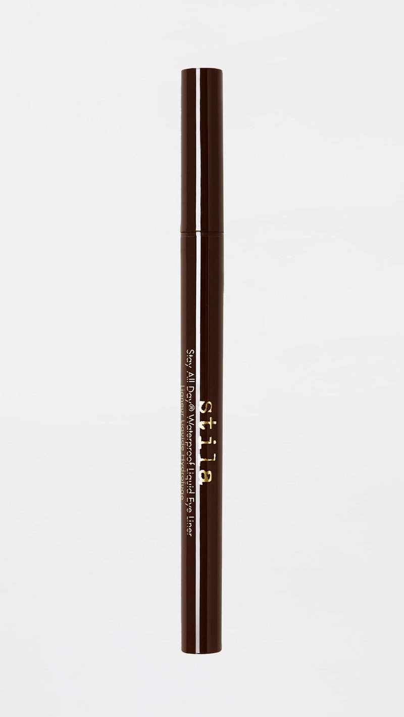 Stila Stay All Day Waterproof Liquid Eye Liner, Dark Brown, 1 Count (Pack of 1)