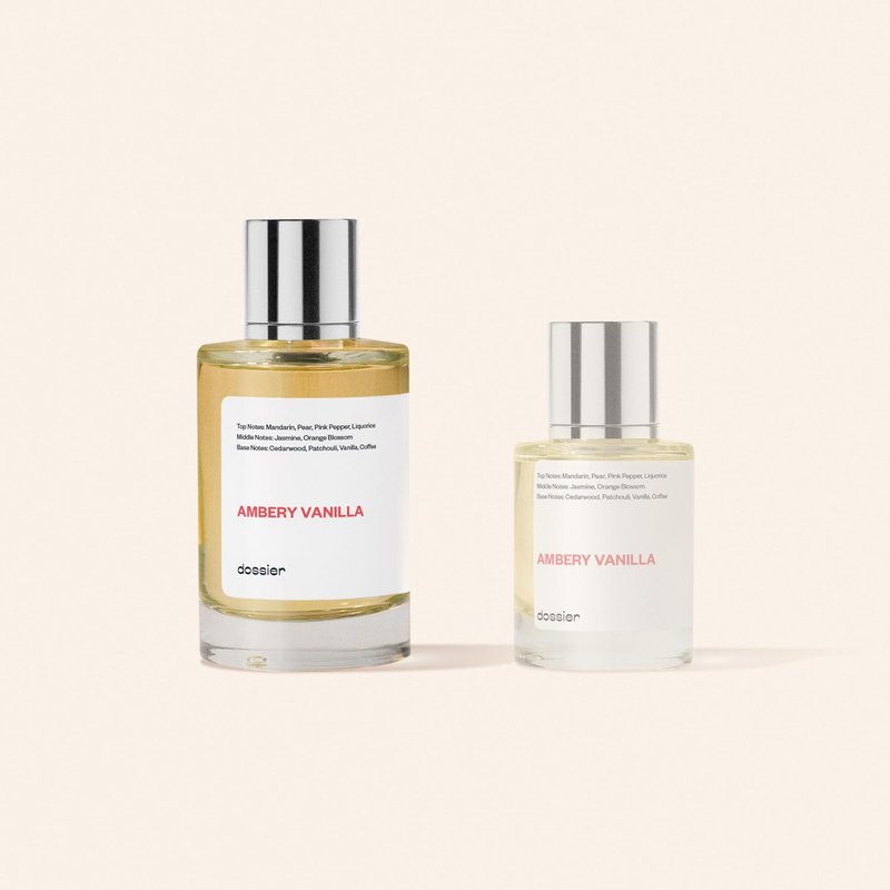Dossier - Ambery Vanilla - Eau de Parfum - Long-lasting Fragrance - Feminine - 3.4Oz (100ml)