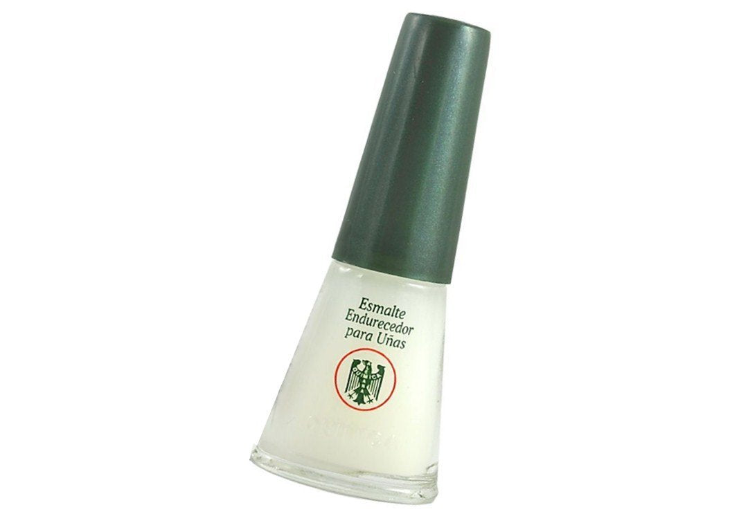 QUIMICA ALEMANA Nail Hardener (protective barrier prevents chipping, peeling and splitting) - Size 0.47 Fl.oz (Pack of 2)