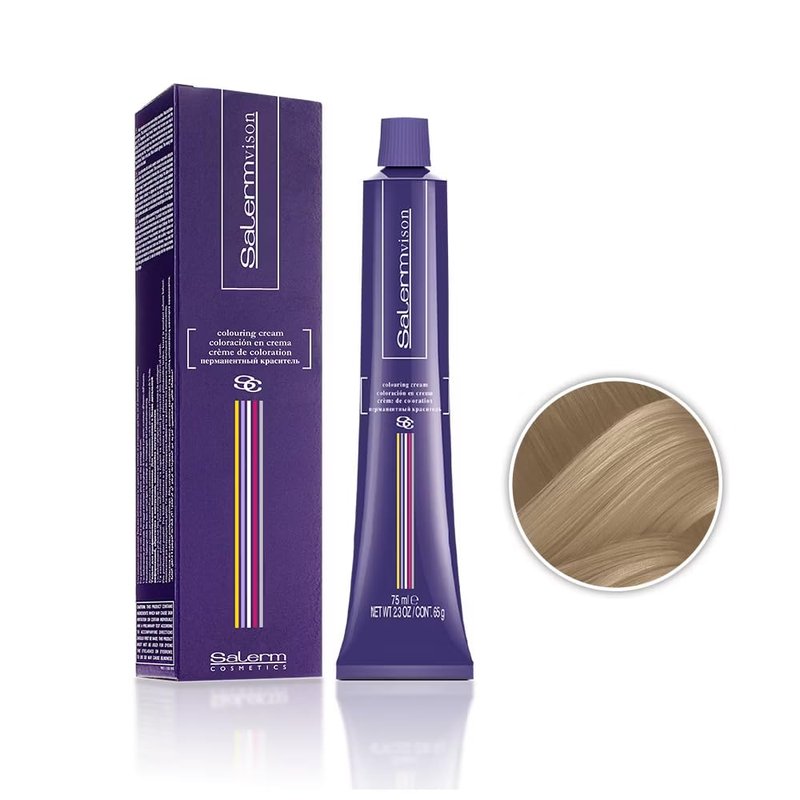 Salermvison Hair Coloring Cream #10.3 Golden Platinum Blonde, 2.3 Ounce