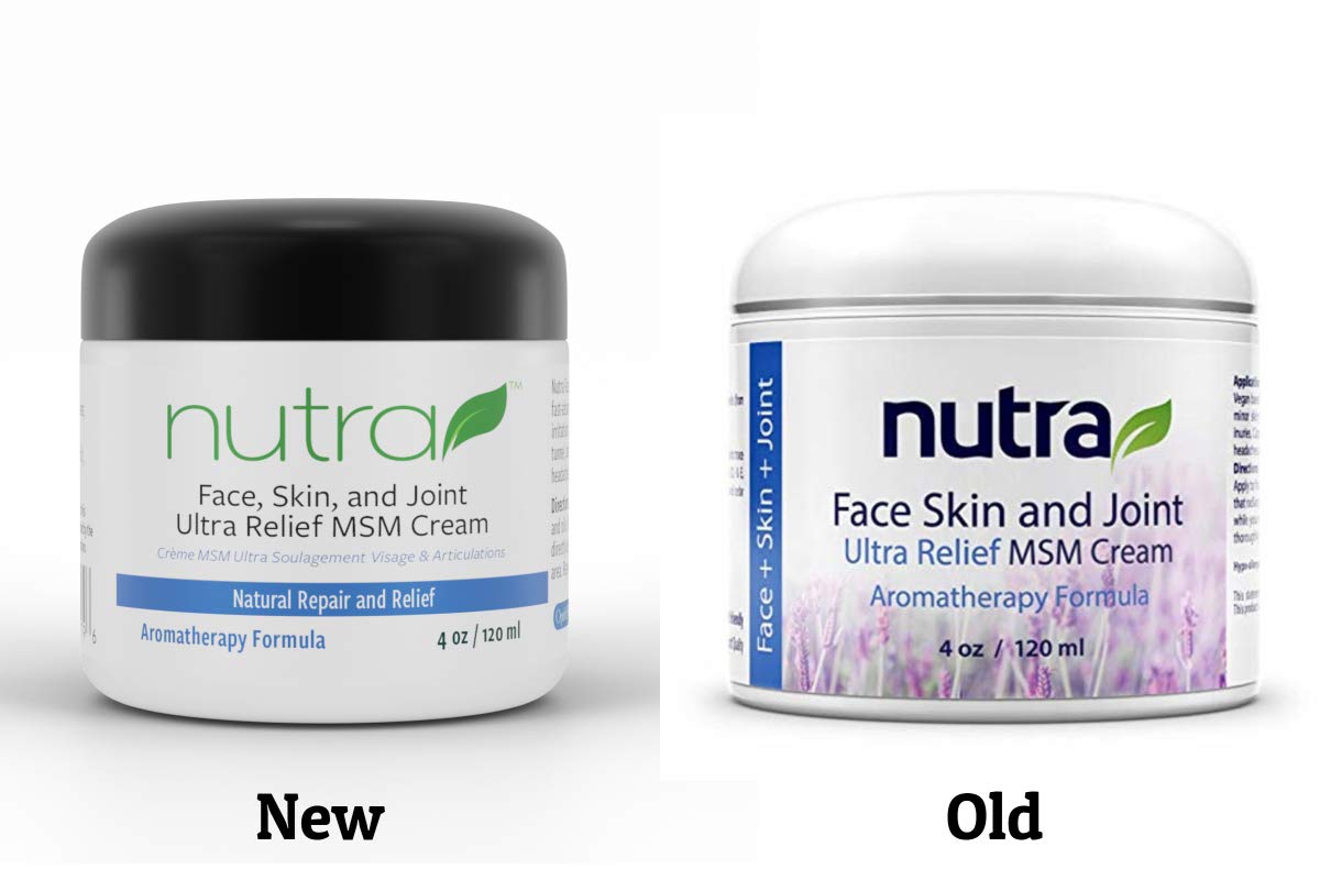 Face, Skin & Joint Ultra Relief Cream Nutra Health 8 oz (240ml) Cream