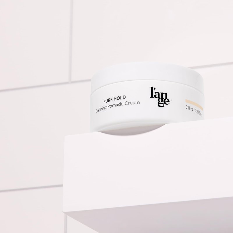 L’ANGE HAIR Pure Hold Defining Pomade Cream | Light Hold with Natural Matte Finish | Non-Greasy, Adds Texture, All-Day Hold & Easy Wash | Hair Pomade for Men & Women, Hair Styling Products