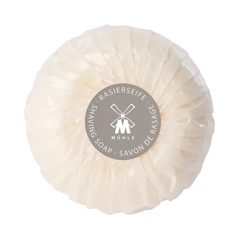 MÜHLE Wooden Bowl with Shaving Soap | Aloe Vera | 65 Grams | Shave Soap for Men | Steamed Ash Shaving Bowl | Rich & Light Soap Formula | Nurturing Shave Soap Lather