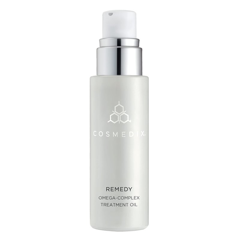Cosmedix Remedy Omega-Complex Treatment Oil - with Antioxidants and Vitamin E - Hydrate to Nourish and Protect Skin - Fast-Absorbing, Non-Greasy Drop - Give Radiant Glow to Dull, Dry Surfaces - 1 oz