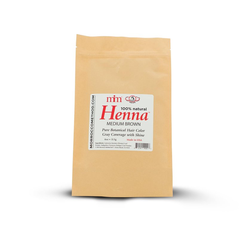 Morrocco Method Henna Hair Dye - Medium Brown
