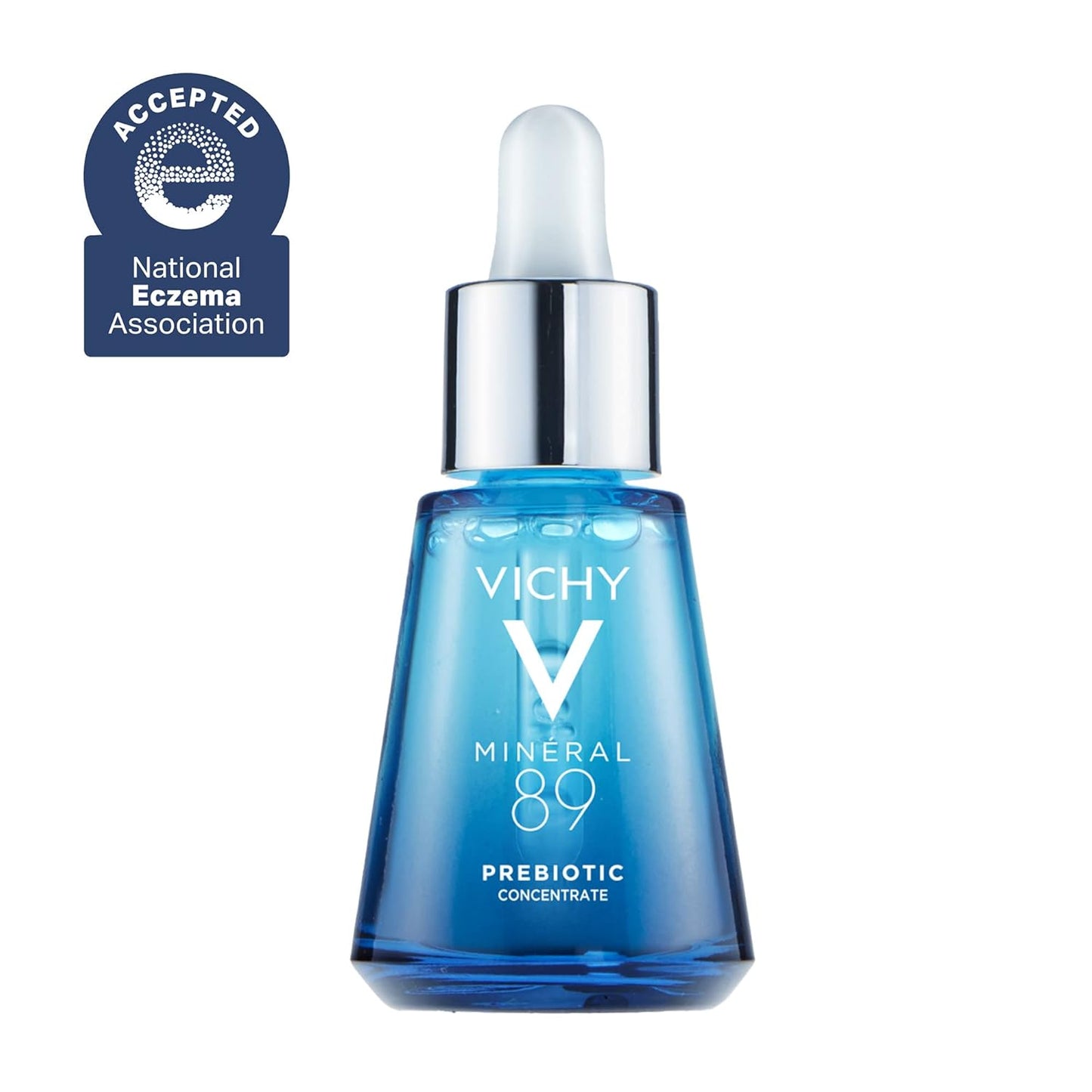 Vichy Mineral 89 Niacinamide Serum - Prebiotic Defense & Recovery Concentrate for Dull, Dry Skin | Hydrating Pore Minimizer