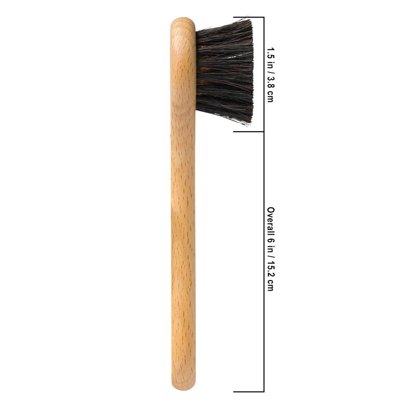 Redecker Ionic Face & Body Brush – Oiled Beechwood Handle, Bronze Wire & Horsehair Bristles for Circulation, Detox & Skin Revitalization – Sustainable, Spa-Like Daily Care, Made in Germany