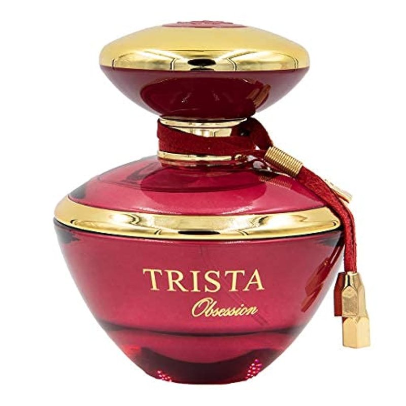 Dumont TRISTA OBSESSION POUR FEMME - Eau De Parfum - 3.4oz - Luxury Perfume for Women & Girls - Floral, Fruity, Musk & Feminine Fragrance -Long Lasting Cologne Mist & Body Spray - for Her