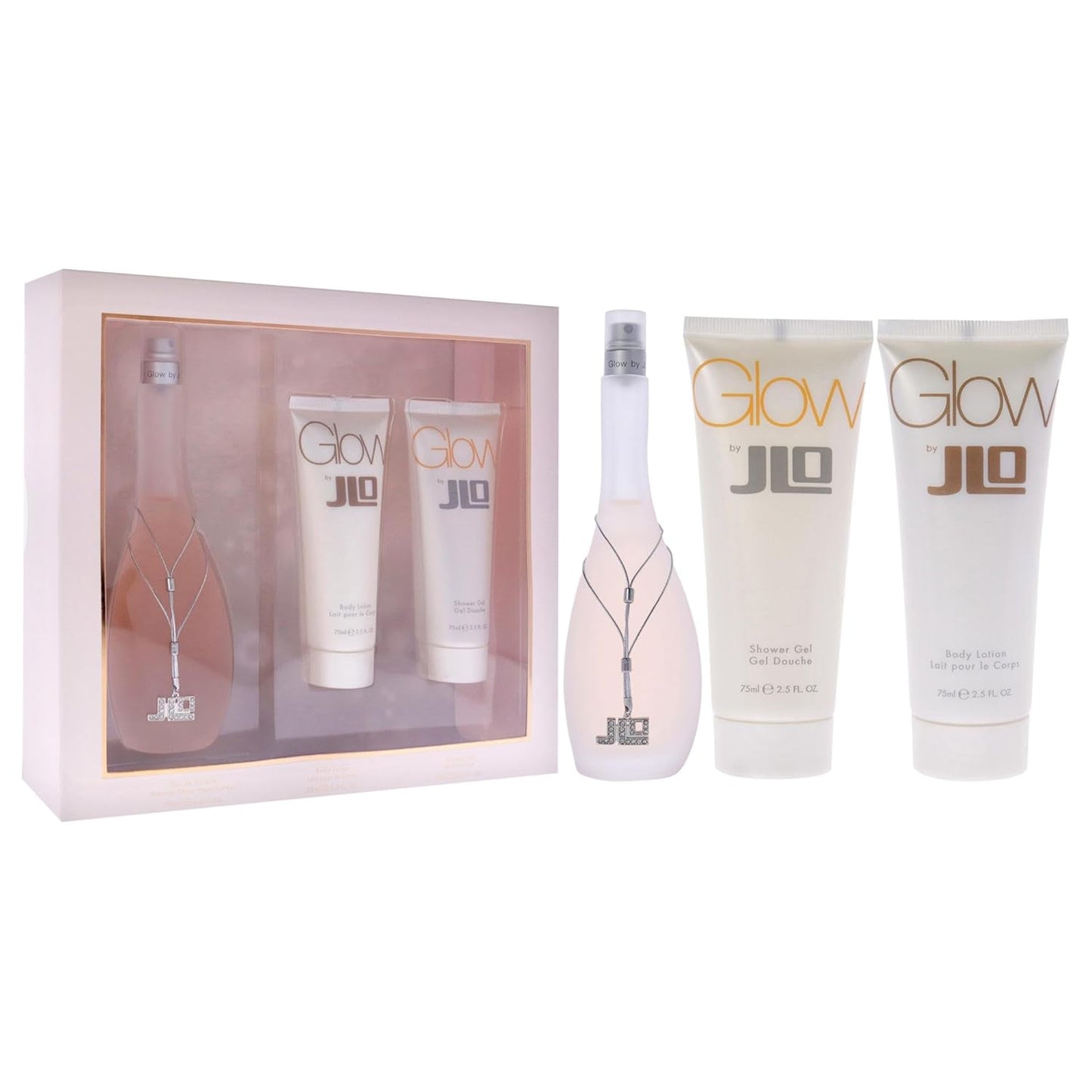 Jennifer Lopez Glow Fragrance Set - 3 Premium Scents for Women