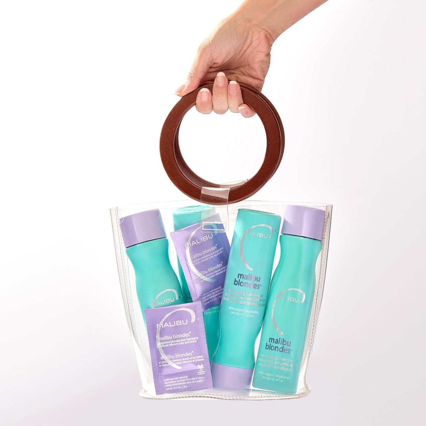 Malibu C Blondes Enhancing Conditioner - Hydrating Formula for Natural & Processed Blondes | 9 oz, Protects from Damage