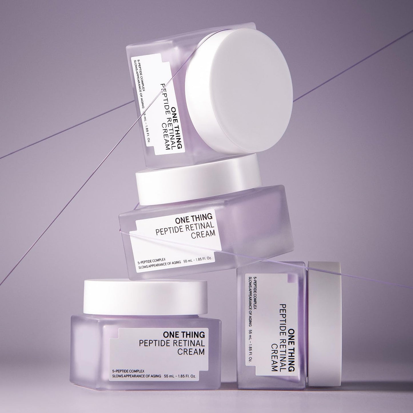 Peptide Retinal Cream - Anti-Aging Vitamin A Face Cream for Smoother Skin | 1.85 fl. oz (55ml)