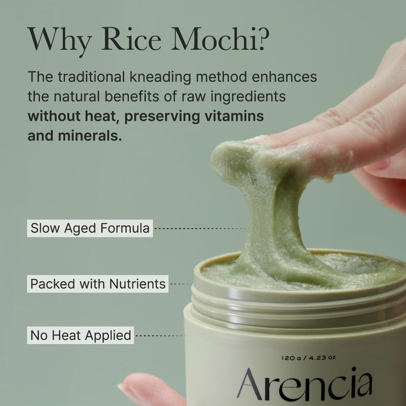 Arencia Rice Mochi Facial Cleanser Gift Set - 6 Travel Size Varieties | Korean Skincare Holiday Gift