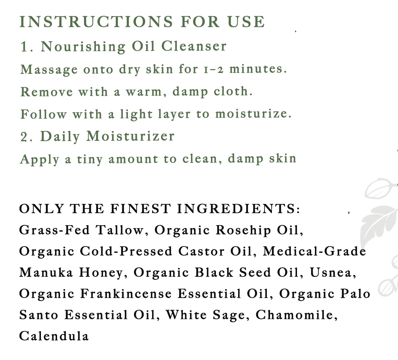 Artisanna Farms Miracle Tallow Balm - Hand-Crafted in the USA With Manuka Honey, Grass-Fed Tallow & Medicinal Plants for Healing & Nourishing All Skin Types (1 oz, Sage & Palo Santo)