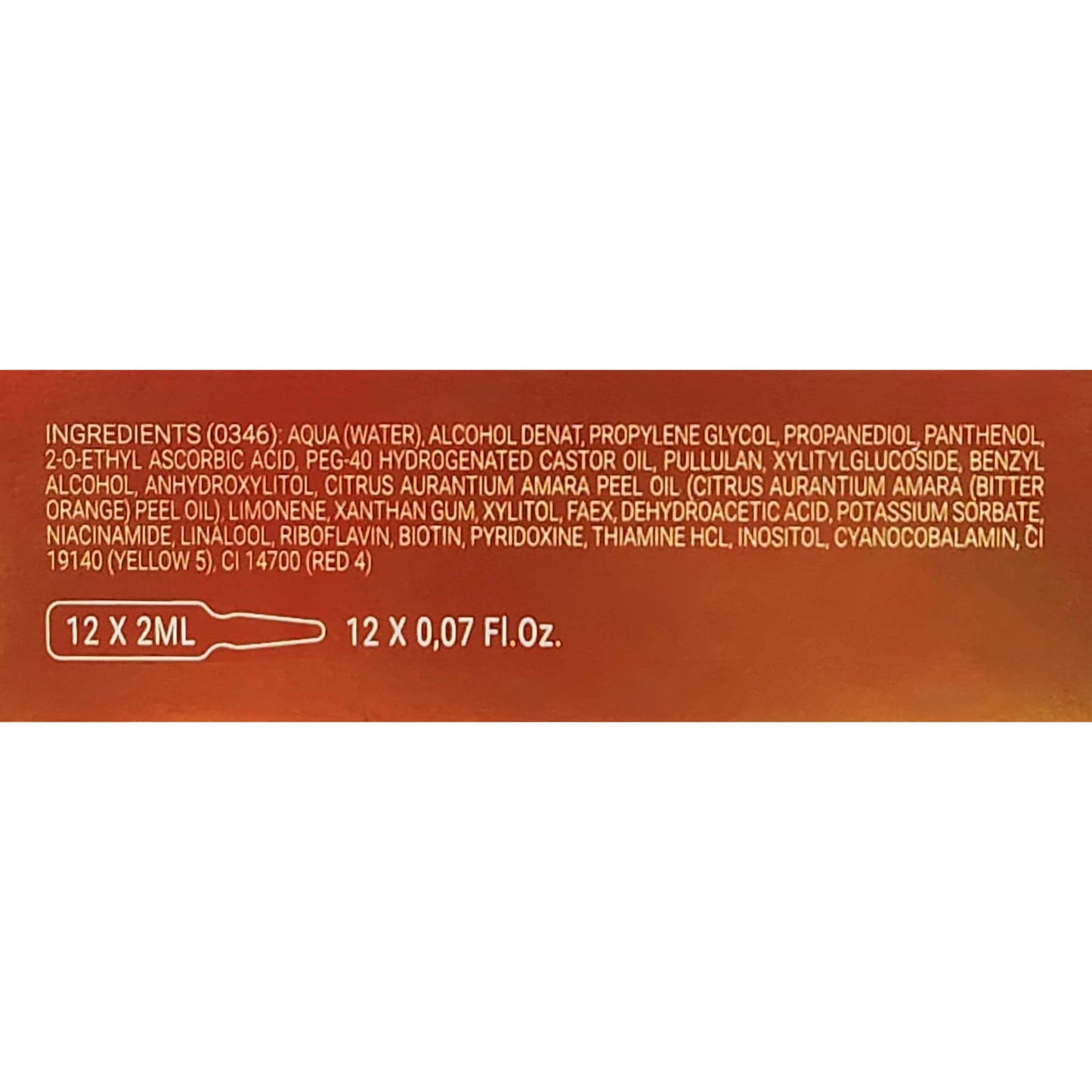 Noche Y Dia Vitamin C Ampoule Oil - Anti Aging Face Moisturizer Serum with Ascorbic Acid - Hydrate and Firm Skin - Boost Collagen - 12 x 2mL (.07 fl oz)