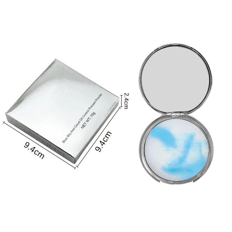 Oil Control Blotting Pressed Powder, Jelly Pressed Matte Face Powder Compact, Powder Free Delicate And Skin-Friendly Lightweight No Sebum Long Lasting for Setting or Foundation Waterproof