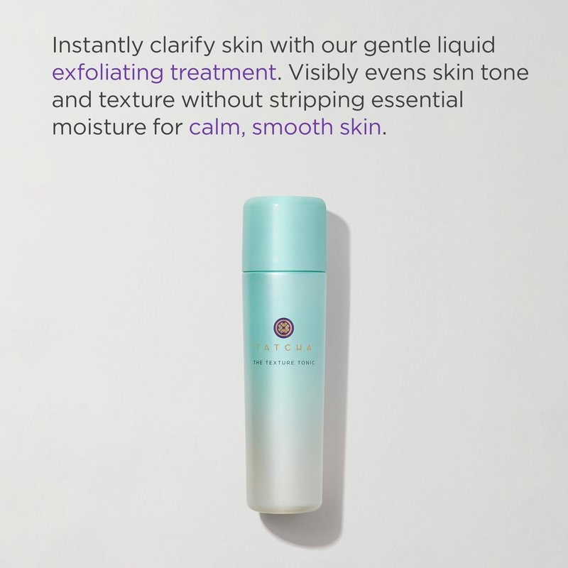 Tatcha Clarifying Care Set for Pure Pores | Mini Deep Cleanse, Mini Texture Tonic, and Full Size Water Cream ($125 Value)