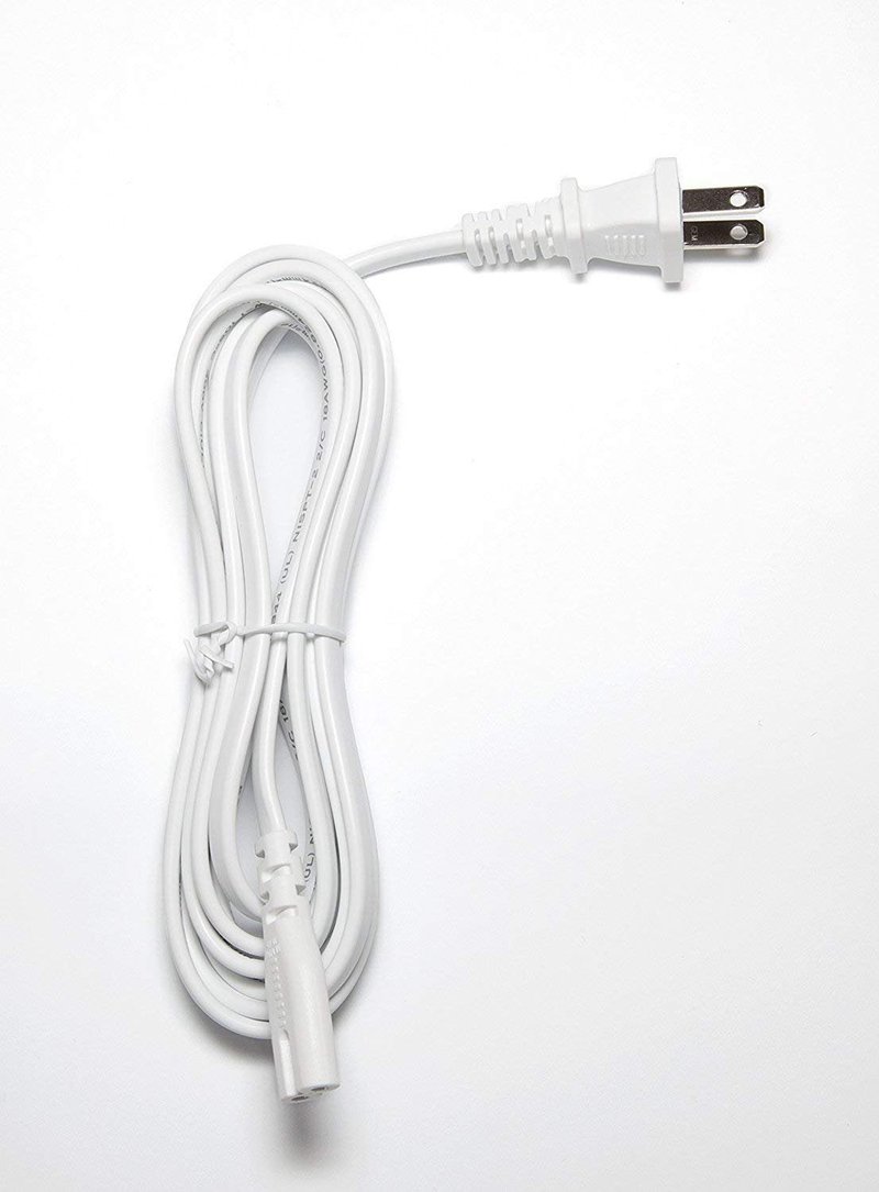 Omnihil 10 Feet AC Power Cord Compatible with DeepDream 48W Gel Nail Lamp UV LED Dryer Curing Lamp