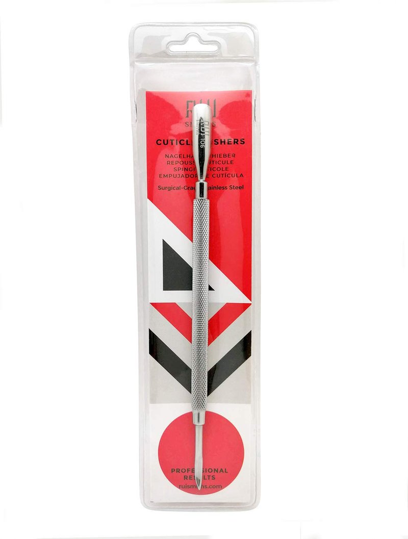 Professional Double-Ended Stainless Steel Cuticle Pusher - Metal Nail Tool Bundle | Styles 104 & 106