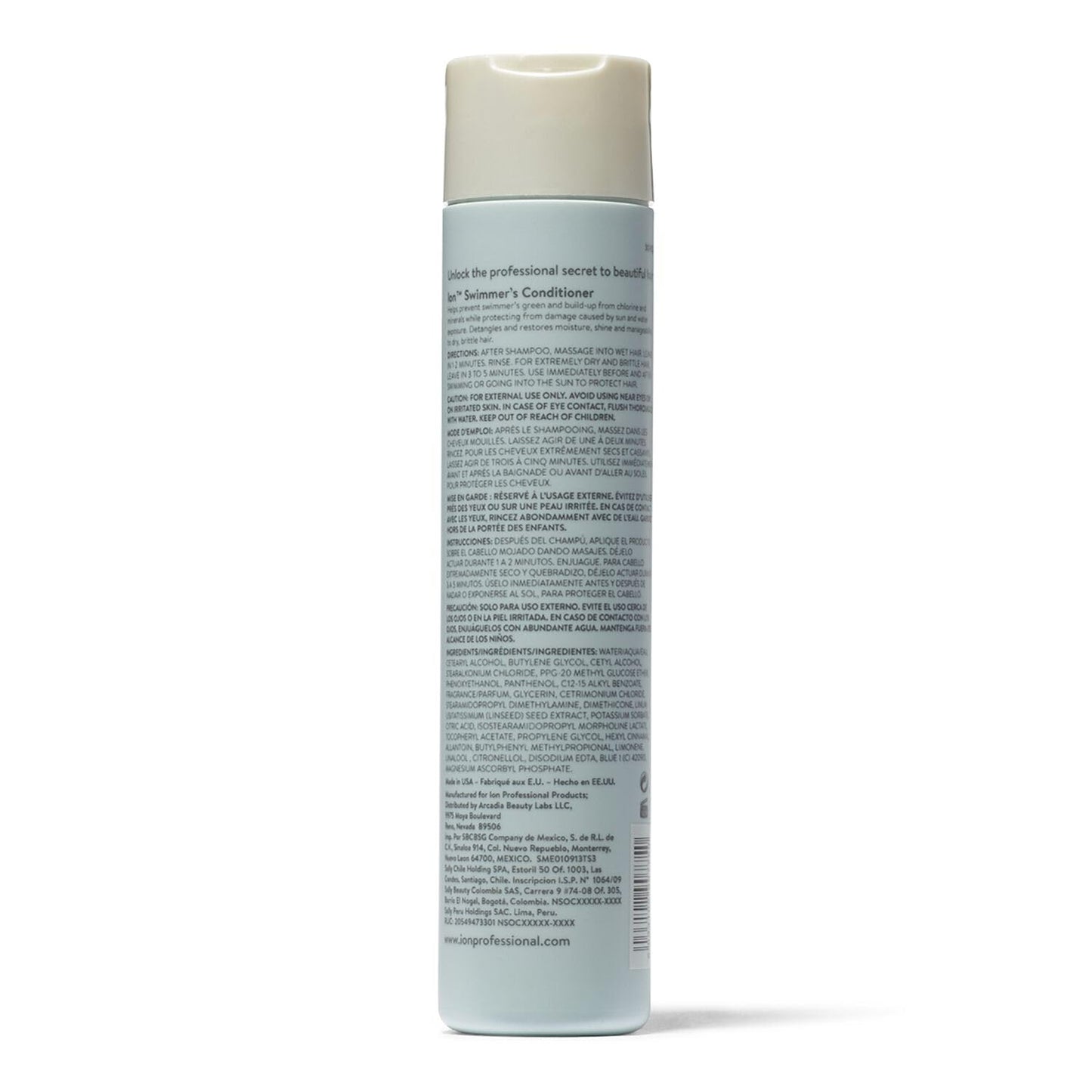 ion Hard Water Conditioner, Lightweight, Prevents Hard Water BuildUp, Adds Shine and Moisture, Vegan