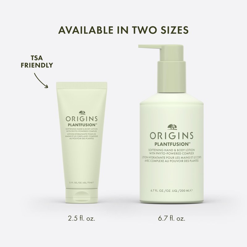 Origins Plantfusion Softening Hand & Body Lotion | Softens Dry Skin & Smooths Over Time | With Naturally-Derived Hyaluronic Acid & Salicylic Acid, 6.7 Fl Oz