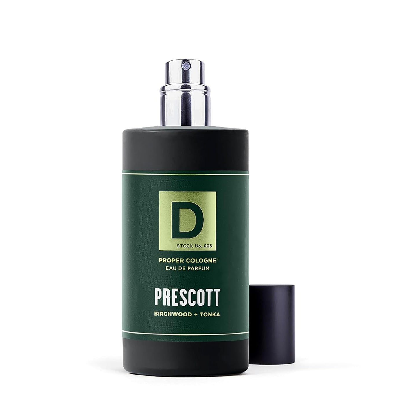 Duke Cannon Proper Cologne - Men's Eau de Parfum with Birchwood & Tonka | Woodsy, Long-Lasting Scent | 1.7 fl oz