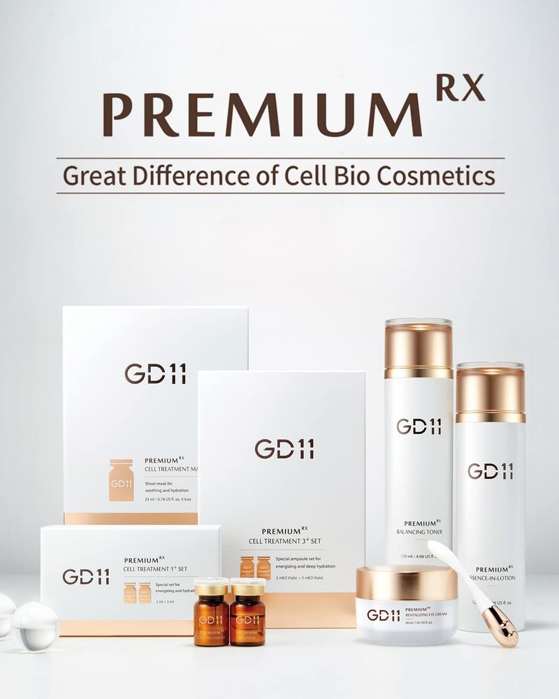 GD11 Premium RX Balancing Toner, Exosome-enriched Liposomal Complex with Sodium Hyaluronate & Panthenol for Skin Moisture Support, Hydrating Toner for Glow, Korean Skin Care (4.40 Fl Oz / 130ml)