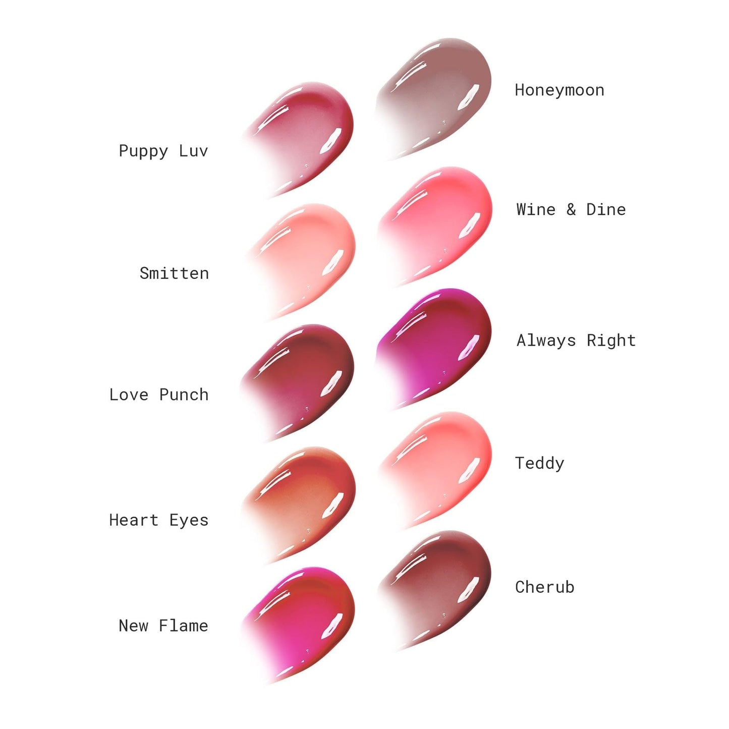 The Crème Shop Ultra-Moisturizing, 12HR+ Long-Lasting Glossy Lip Stain - Sunflower Seed Oil & Glycerin Infused for Soft, Hydrated Lips – HEART EYES