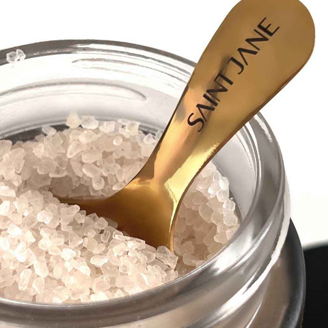 SAINT JANE - Deep Sleep Bath Salts with Magnesium + Peptides | Luxury, Floral-Infused, Clean Skincare (12 oz | 355 ml)